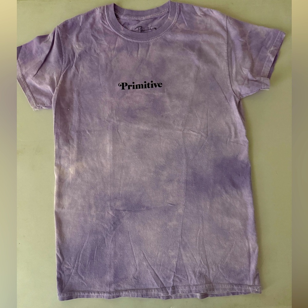 Lavender Primitive 100% cotton short sleeve shirt